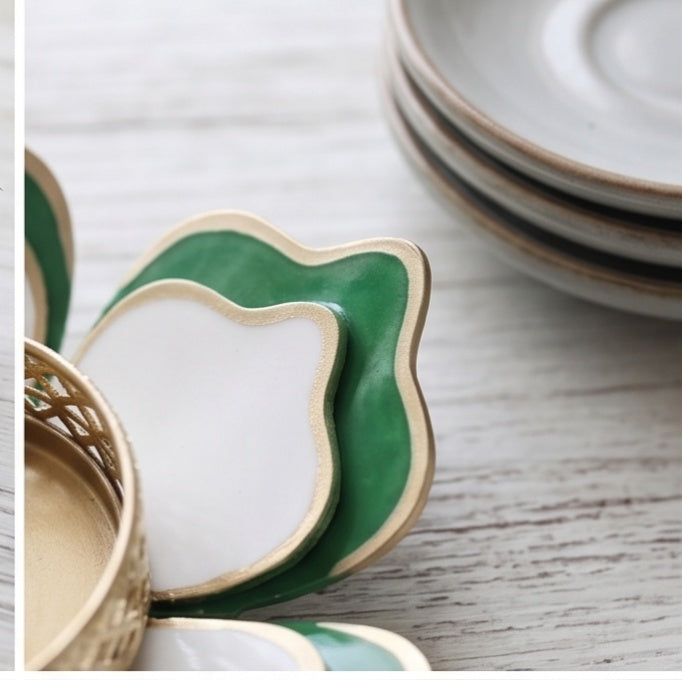 Resin Tea Light Candle Holder – Set of 4