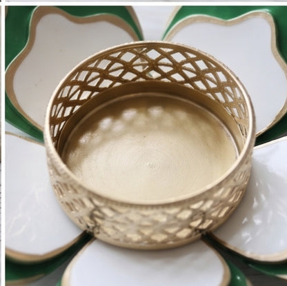 Resin Tea Light Candle Holder – Set of 4